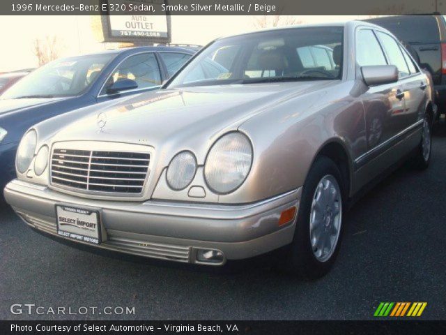 1996 Mercedes-Benz E 320 Sedan in Smoke Silver Metallic