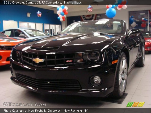 2011 Chevrolet Camaro SS/RS Convertible in Black