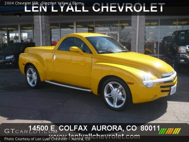 2004 Chevrolet SSR  in Slingshot Yellow