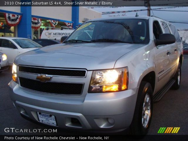2010 Chevrolet Suburban LS 4x4 in Sheer Silver Metallic