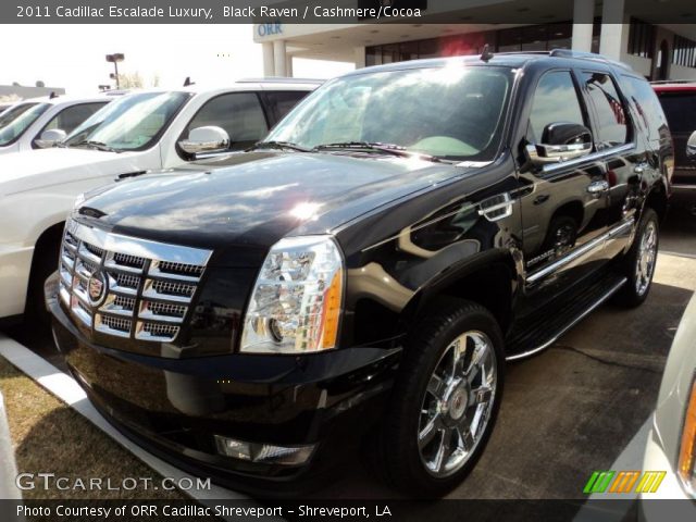 2011 Cadillac Escalade Luxury in Black Raven