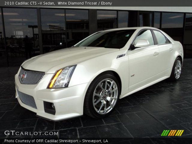 2010 Cadillac CTS -V Sedan in White Diamond Tricoat