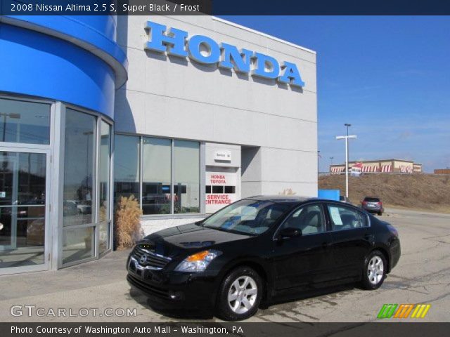 2008 Nissan Altima 2.5 S in Super Black