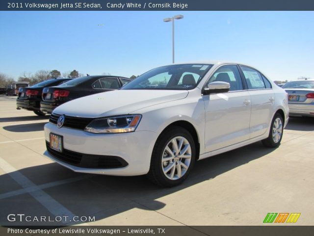 2011 Volkswagen Jetta SE Sedan in Candy White