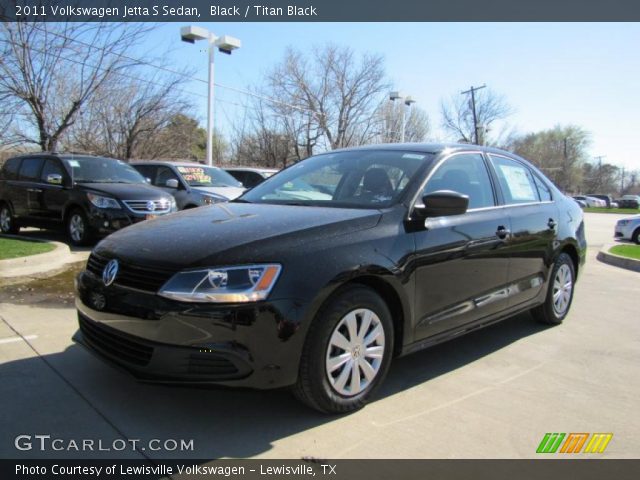 2011 Volkswagen Jetta S Sedan in Black