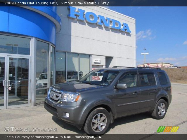 2009 Honda Pilot Touring 4WD in Nimbus Gray Metallic