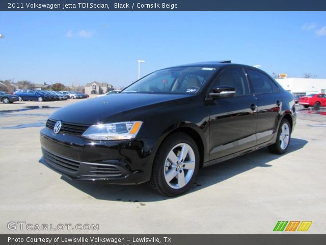 2011 Volkswagen Jetta TDI Sedan in Black