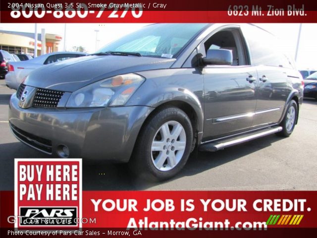 2004 Nissan Quest 3.5 SL in Smoke Gray Metallic