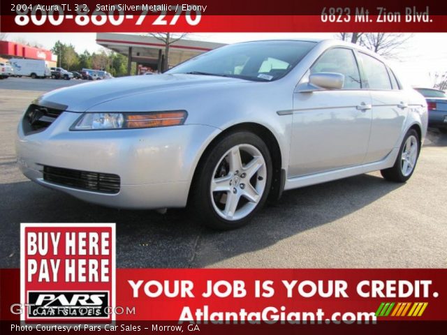 2004 Acura TL 3.2 in Satin Silver Metallic