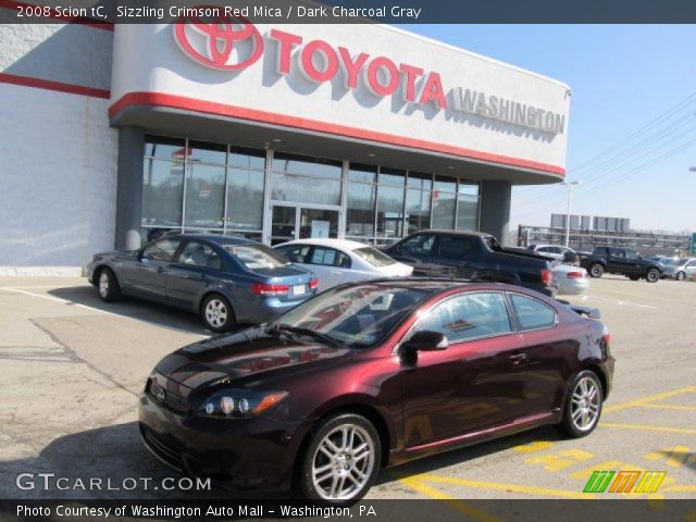 2008 Scion tC  in Sizzling Crimson Red Mica