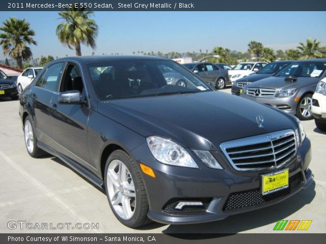 2011 Mercedes-Benz E 550 Sedan in Steel Grey Metallic