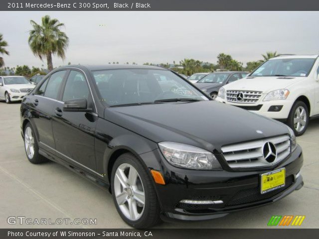 2011 Mercedes-Benz C 300 Sport in Black