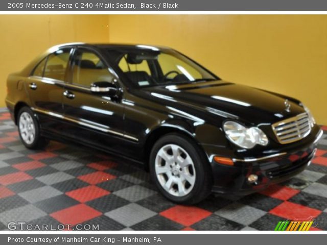 2005 Mercedes-Benz C 240 4Matic Sedan in Black