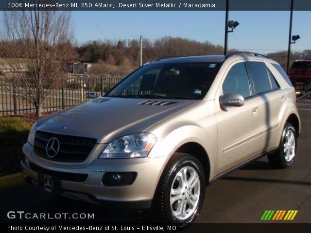 2006 Mercedes-Benz ML 350 4Matic in Desert Silver Metallic
