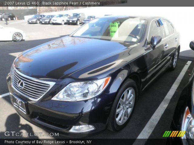 2007 Lexus LS 460 in Black Sapphire Pearl