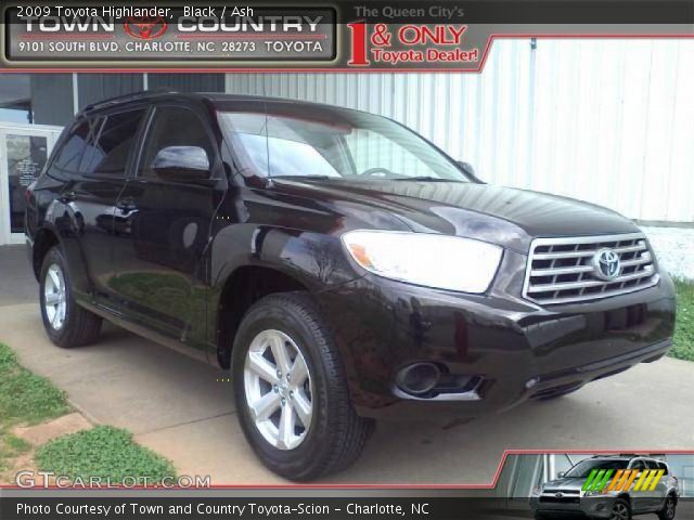 2009 Toyota Highlander  in Black