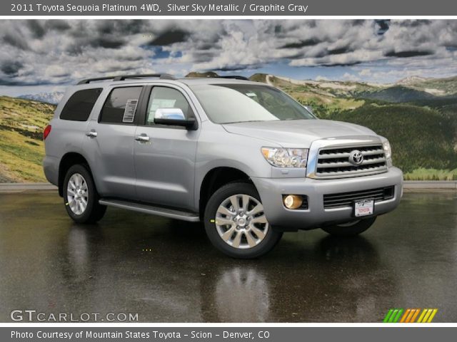 2011 Toyota Sequoia Platinum 4WD in Silver Sky Metallic