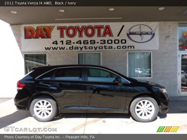 2011 Toyota Venza I4 AWD in Black