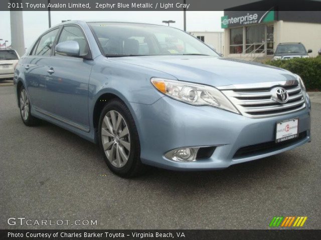2011 Toyota Avalon Limited in Zephyr Blue Metallic