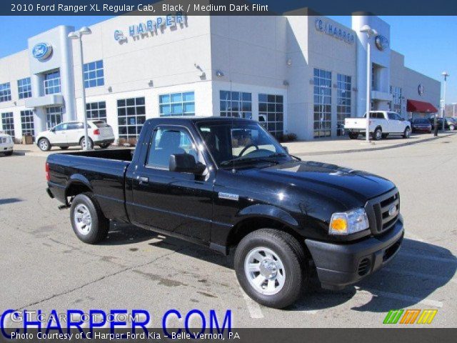 2010 Ford Ranger XL Regular Cab in Black