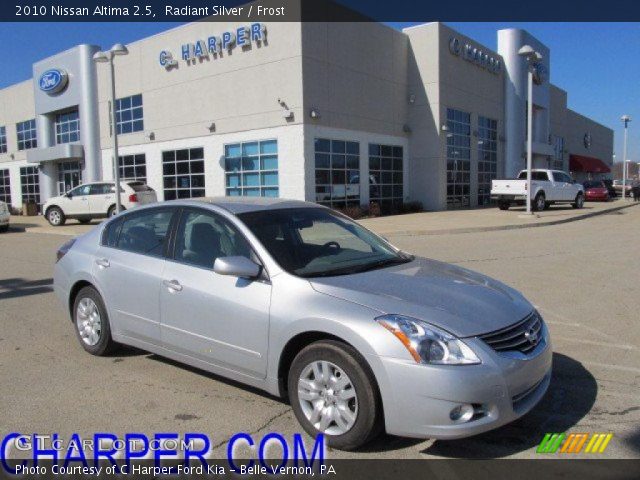 2010 Nissan Altima 2.5 in Radiant Silver