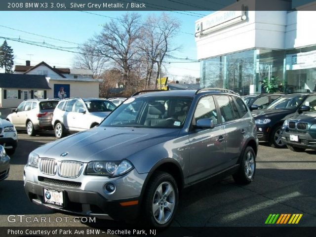 2008 BMW X3 3.0si in Silver Grey Metallic