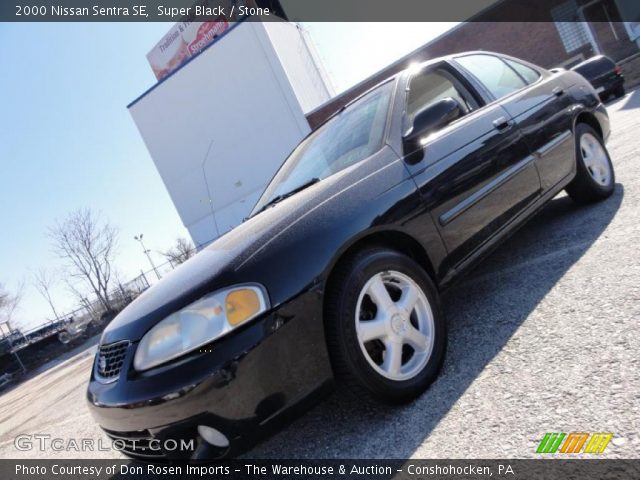 2000 Nissan Sentra SE in Super Black