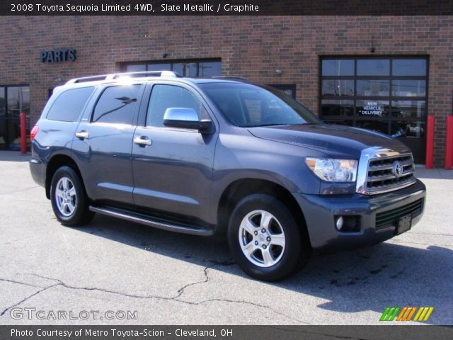 2008 Toyota Sequoia Limited 4WD in Slate Metallic