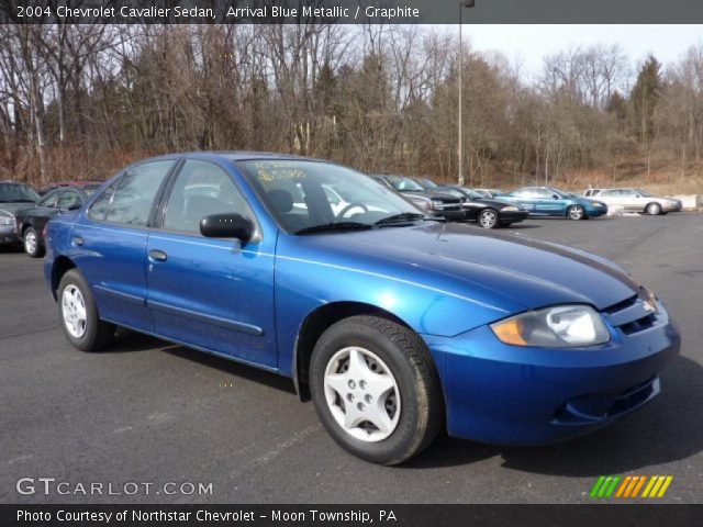 2004 Chevrolet Cavalier Sedan in Arrival Blue Metallic