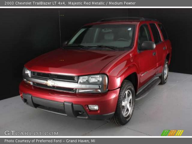 2003 Chevrolet TrailBlazer LT 4x4 in Majestic Red Metallic