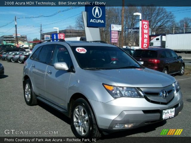 2008 Acura MDX Technology in Billet Silver Metallic