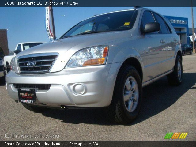 2008 Kia Sorento LX in Bright Silver