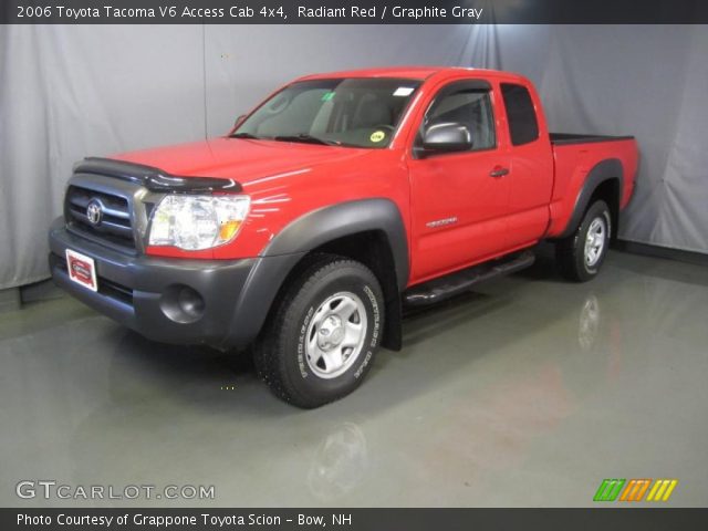 2006 Toyota Tacoma V6 Access Cab 4x4 in Radiant Red