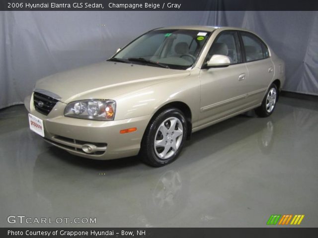 2006 Hyundai Elantra GLS Sedan in Champagne Beige