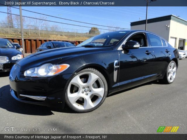 2009 Jaguar XF Supercharged in Ebony Black