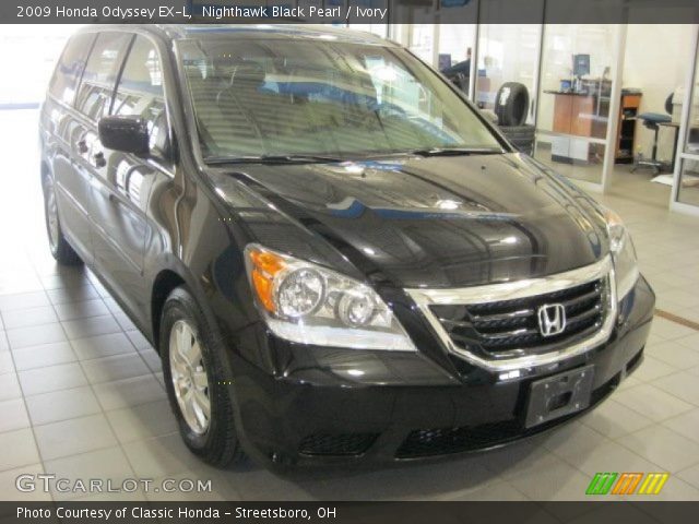 2009 Honda Odyssey EX-L in Nighthawk Black Pearl