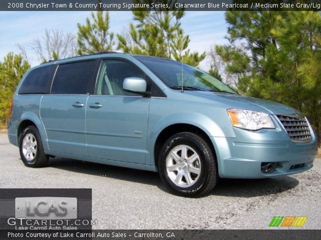 2008 Chrysler Town & Country Touring Signature Series in Clearwater Blue Pearlcoat