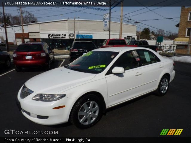 2005 Mazda MAZDA6 i Sedan in Performance White