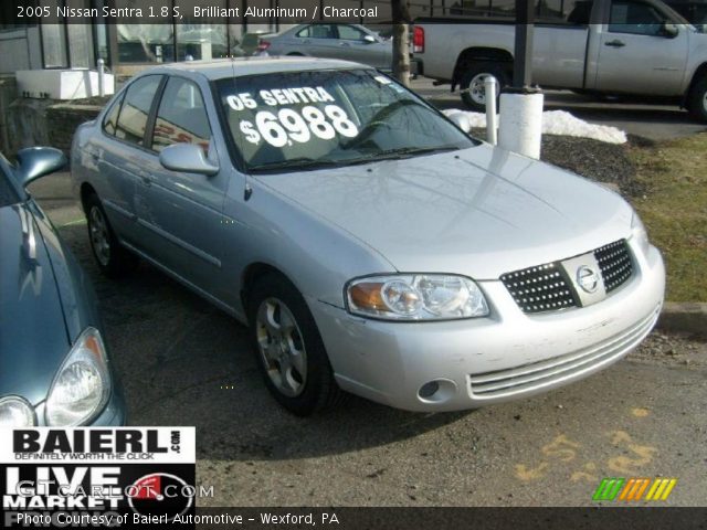 2005 Nissan Sentra 1.8 S in Brilliant Aluminum