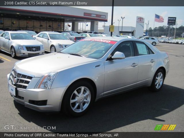 2008 Cadillac CTS Sedan in Light Platinum