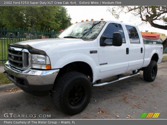 2002 Ford F250 Super Duty XLT Crew Cab 4x4 in Oxford White