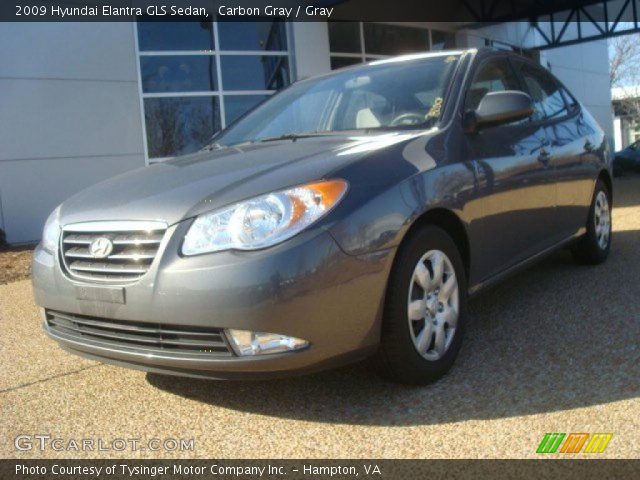 2009 Hyundai Elantra GLS Sedan in Carbon Gray