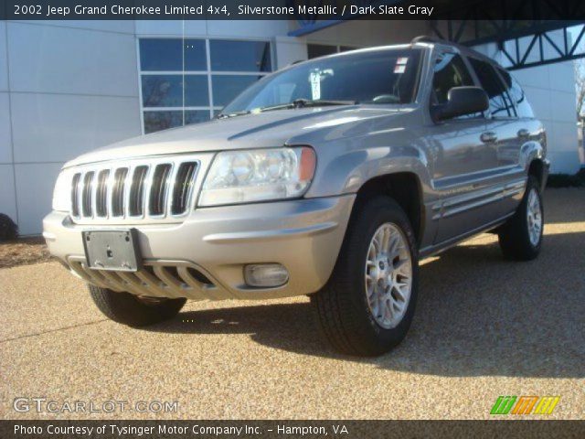 2002 Jeep Grand Cherokee Limited 4x4 in Silverstone Metallic