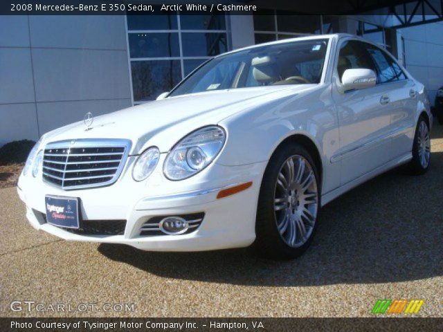 2008 Mercedes-Benz E 350 Sedan in Arctic White