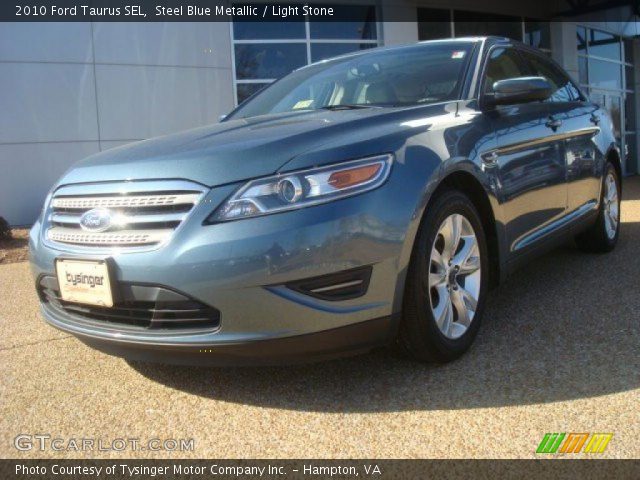 2010 Ford Taurus SEL in Steel Blue Metallic
