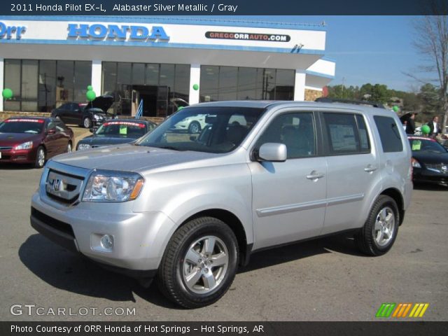 2011 Honda Pilot EX-L in Alabaster Silver Metallic