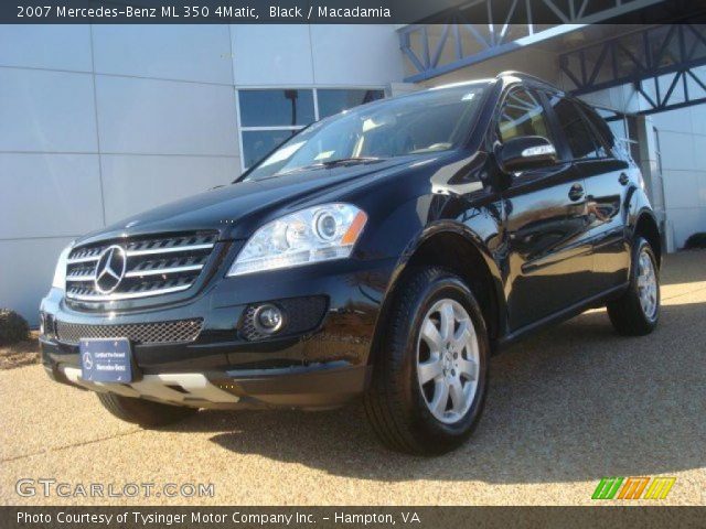 2007 Mercedes-Benz ML 350 4Matic in Black