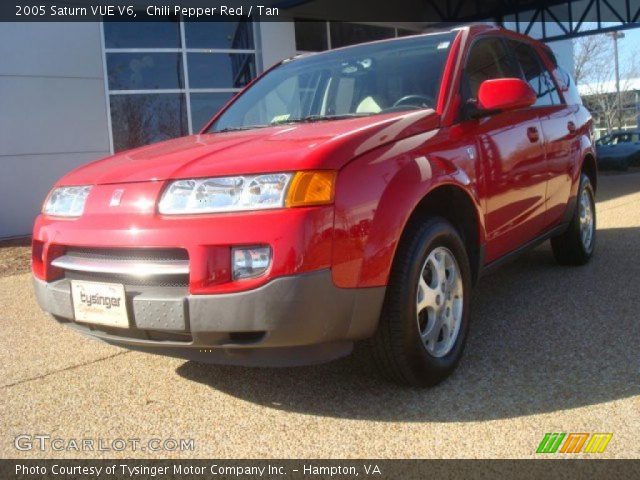 2005 Saturn VUE V6 in Chili Pepper Red