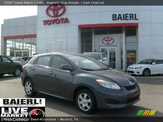 2009 Toyota Matrix S AWD in Magnetic Gray Metallic