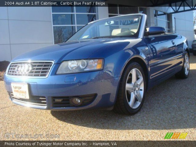 2004 Audi A4 1.8T Cabriolet in Caribic Blue Pearl